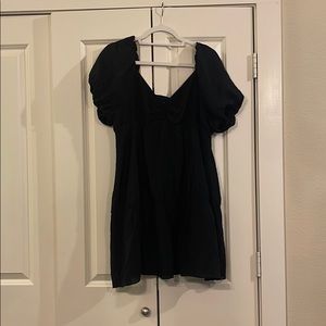 Black sun dress